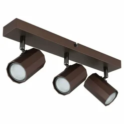 Luminaires Globo Lighting James Plafonnier, Spot de plafond, Applique murale, Spot mural Bronze, 3 lumières* Spots Et Projecteurs