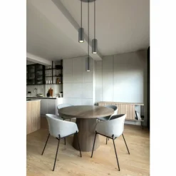 Luminaires Globo Lighting James Suspension Gris, 3 lumières* Suspensions