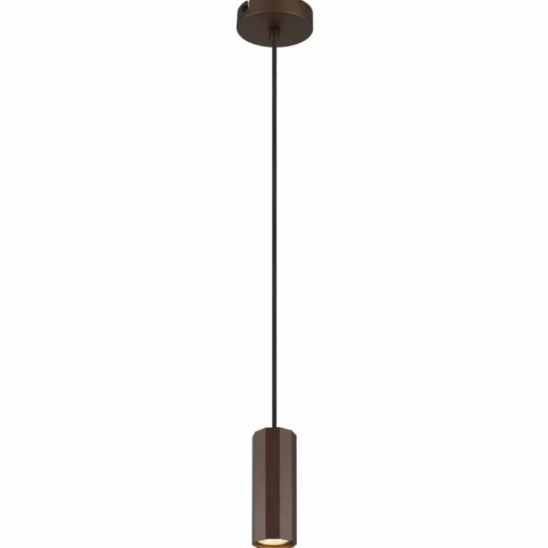 Luminaires Globo Lighting James Suspension Bronze, 1 lumière* Suspensions