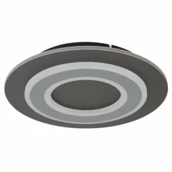 Luminaires Globo Lighting Jayden Plafonnier LED Anthracite, 1 lumière* Éclairage Led