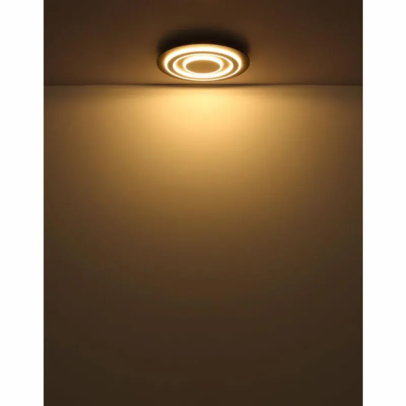 Luminaires Globo Lighting Jayden Plafonnier LED Anthracite, 1 lumière* Éclairage Led