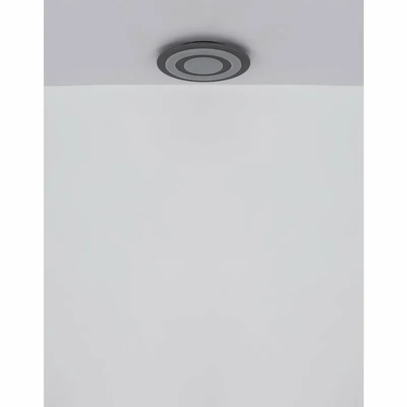 Luminaires Globo Lighting Jayden Plafonnier LED Anthracite, 1 lumière* Éclairage Led