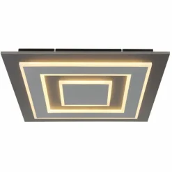 Luminaires Globo Lighting Jayden Plafonnier LED Anthracite, 1 lumière* Éclairage Led