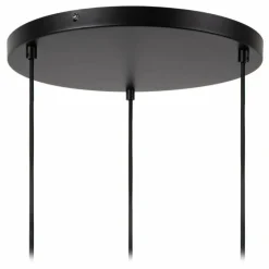 Lampes En Tissu-Luminaires Lucide JESSICA Suspension Noir, 3 lumières