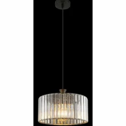 Luminaires Globo Lighting Jordana Suspension Noir, 1 lumière* Suspensions