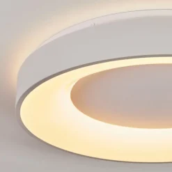 hofstein Joren Plafonnier, Panel LED Blanc, 1 lumière, Télécommandes