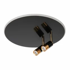 Luminaires Lucide JUBEL Plafonnier LED Chrome, 2 lumières* Éclairage Led