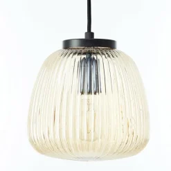 Luminaires Brilliant Kaizen Suspension Noir, 5 lumières