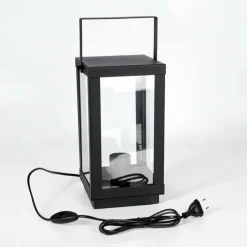 hofstein Karan Lampe à poser Noir, 1 lumière