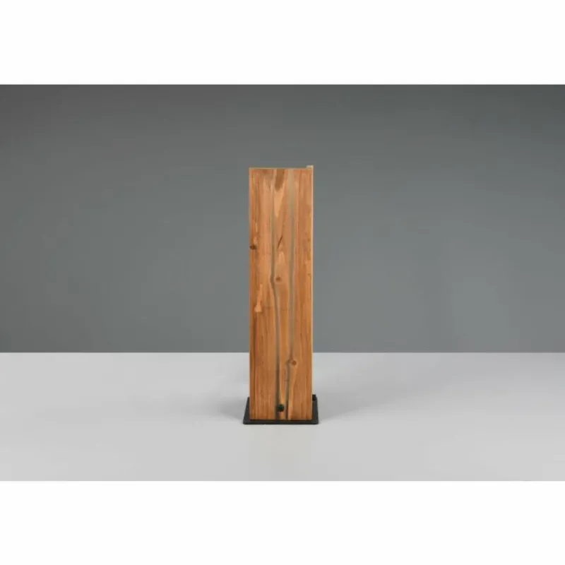 Lampes Vintages & Rétros-Luminaires Trio Karuni Lampe à poser Bois clair, 1 lumière