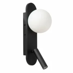 Luminaires Lucide KELLY Applique murale LED Noir, 1 lumière