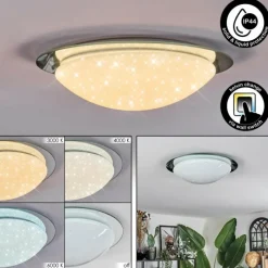 hofstein Kessmansbo Plafonnier LED Blanc, 1 lumière