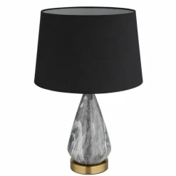 Lampes En Tissu-Luminaires Globo Lighting Kisa Lampe à poser Laiton, 1 lumière