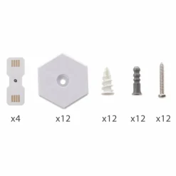 Luminaires nanoleaf Kit de fixation Nanoleaf Blanc