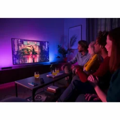 Luminaires Philips Kit d'extension Philips Hue Ambiance White & Color Play Lightbar LED Noir, 1 lumière, Changeur de couleurs