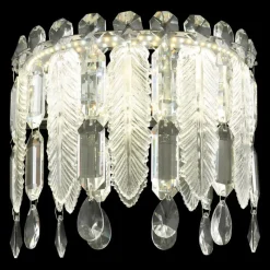 Luminaires Globo Lighting Klunka Plafonnier LED Chrome, 1 lumière