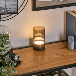 hofstein Koholmen Lampe de table d'extérieur, Lampe à poser LED Noir, 1 lumière