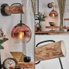 Lampes Vintages & Rétros-hofstein Koyoto Applique murale Écru, Noir, 1 lumière