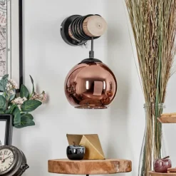 hofstein Koyoto Applique murale Écru, Noir, 1 lumière