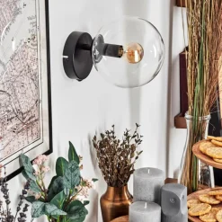 hofstein Koyoto Boule lumineuse, Applique murale, Spot mural Clair, 1 lumière