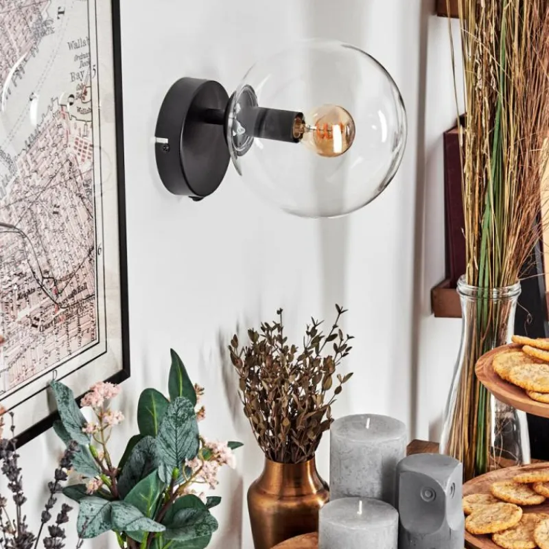 hofstein Koyoto Boule lumineuse, Applique murale, Spot mural Clair, 1 lumière