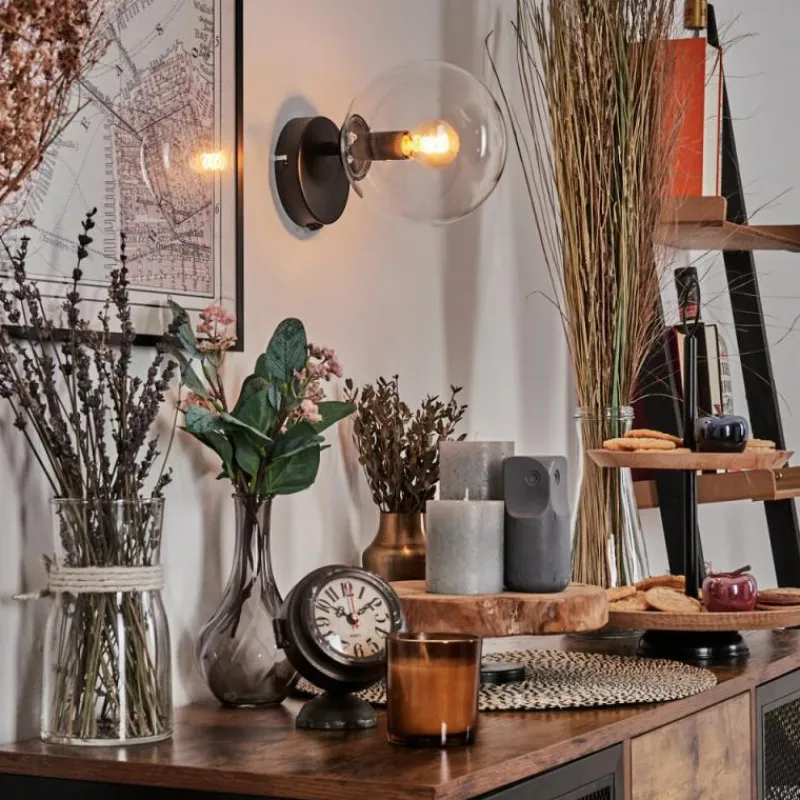 hofstein Koyoto Boule lumineuse, Applique murale, Spot mural Clair, 1 lumière