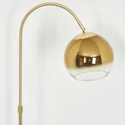 hofstein Koyoto Boule lumineuse, Lampadaire Laiton, 1 lumière