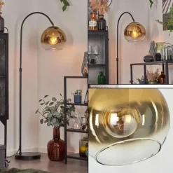 hofstein Koyoto Boule lumineuse, Lampadaire Or, Clair, 1 lumière