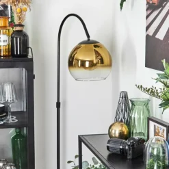 hofstein Koyoto Boule lumineuse, Lampadaire Or, Clair, 1 lumière