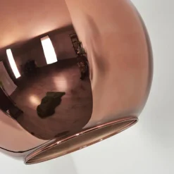 hofstein Koyoto Boule lumineuse, Lampadaire Cuivré, 1 lumière