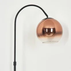 hofstein Koyoto Boule lumineuse, Lampadaire Clair, Cuivré, 1 lumière