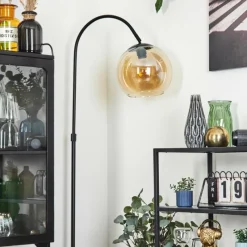 hofstein Koyoto Boule lumineuse, Lampadaire Ambre, 1 lumière