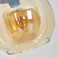 hofstein Koyoto Boule lumineuse, Lampadaire Ambre, 1 lumière