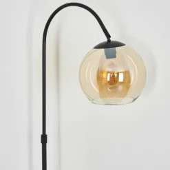 hofstein Koyoto Boule lumineuse, Lampadaire Ambre, 1 lumière