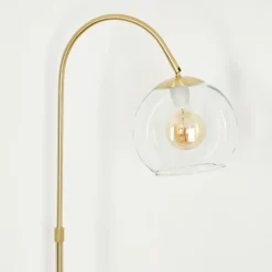 hofstein Koyoto Boule lumineuse, Lampadaire Laiton, 1 lumière