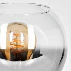 hofstein Koyoto Boule lumineuse, Lampe de bureau, Lampe à poser Clair, Fumé, 1 lumière