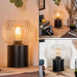 hofstein Koyoto Boule lumineuse, Lampe de bureau, Lampe à poser Clair, 1 lumière