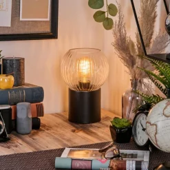 hofstein Koyoto Boule lumineuse, Lampe de bureau, Lampe à poser Clair, 1 lumière