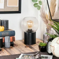 hofstein Koyoto Boule lumineuse, Lampe de bureau, Lampe à poser Clair, 1 lumière