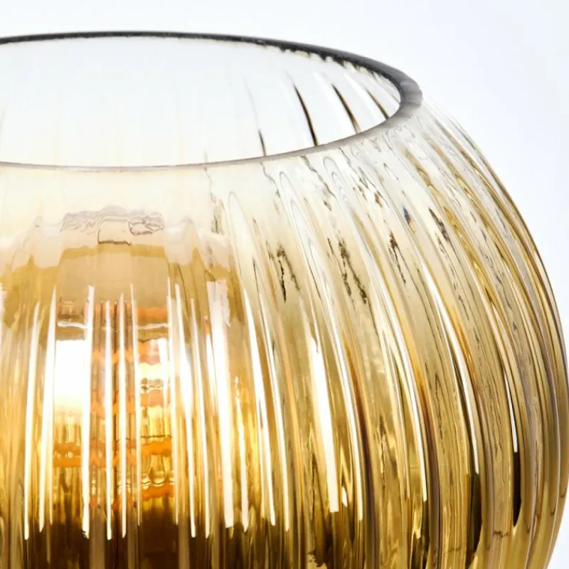 Lampes Dorées-hofstein Koyoto Boule lumineuse, Lampe de bureau, Lampe à poser Or, Clair, 1 lumière