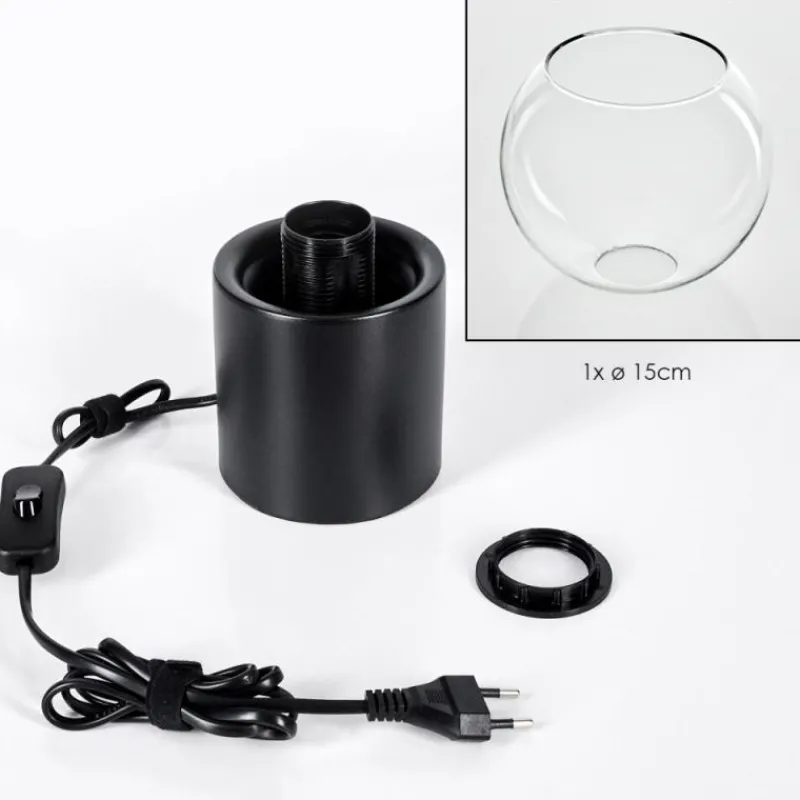 hofstein Koyoto Boule lumineuse, Lampe de bureau, Lampe à poser Clair, 1 lumière