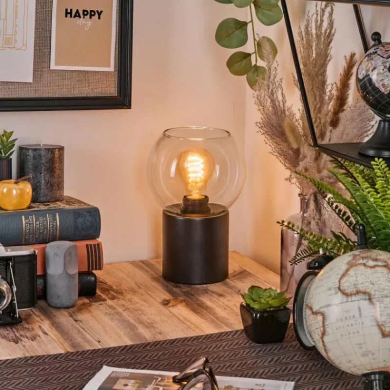 hofstein Koyoto Boule lumineuse, Lampe de bureau, Lampe à poser Clair, 1 lumière