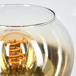 hofstein Koyoto Boule lumineuse, Lampe de bureau, Lampe à poser Or, Clair, 1 lumière