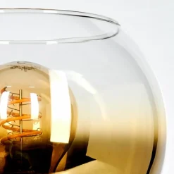 hofstein Koyoto Boule lumineuse, Lampe de bureau, Lampe à poser Or, Clair, 1 lumière