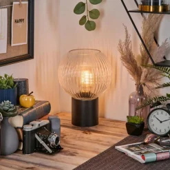 hofstein Koyoto Boule lumineuse, Lampe de bureau, Lampe à poser Clair, 1 lumière