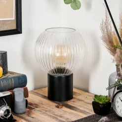 hofstein Koyoto Boule lumineuse, Lampe de bureau, Lampe à poser Clair, 1 lumière