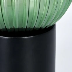 Lampes Vintages & Rétros-hofstein Koyoto Boule lumineuse, Lampe de bureau, Lampe à poser Vert, 1 lumière