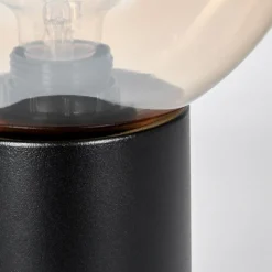 hofstein Koyoto Boule lumineuse, Lampe de bureau, Lampe à poser Ambre, 1 lumière