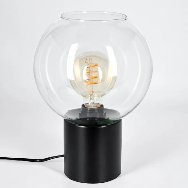 hofstein Koyoto Boule lumineuse, Lampe de bureau, Lampe à poser 20 cm Clair, 1 lumière
