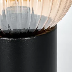 hofstein Koyoto Boule lumineuse, Lampe de bureau, Lampe à poser Ambre, 1 lumière